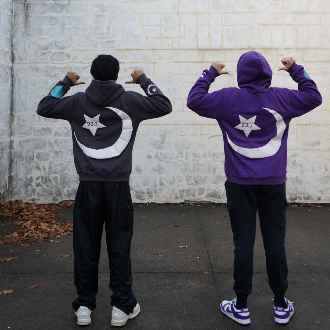 DEEN OVER DUNYA PUFF PRINT HOODIE